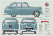 Standard Vanguard Phase 1 1953-55 (Blue)